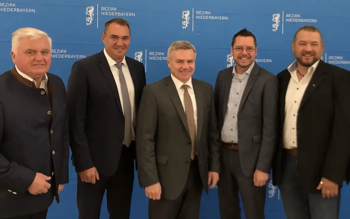 Alfred Holzner mit PeterDreier, Bezirk Niederbayern